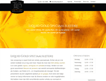 Tablet Screenshot of liquidgold.nl